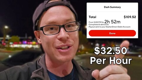 You can make $32.50+ an hour off Doordash