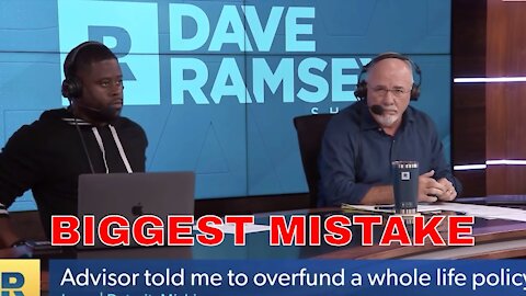 David Ramsey's Biggest Mistake 