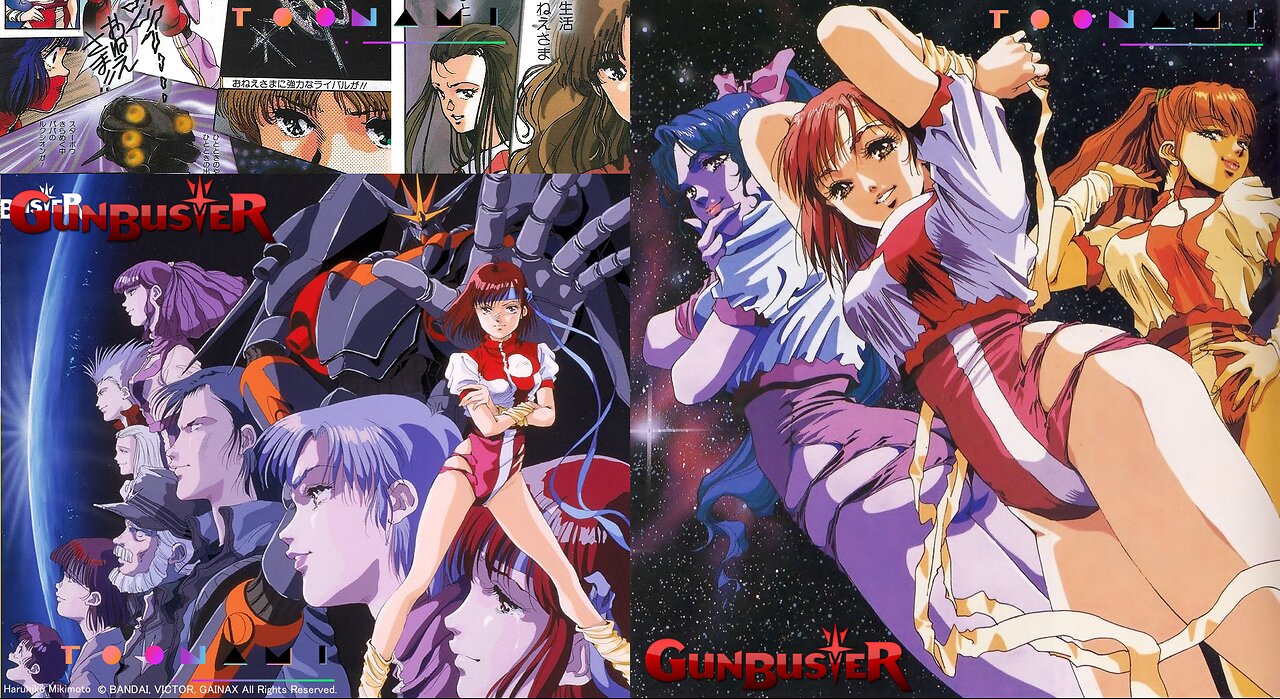 Gunbuster (80's Anime) Episode 3 - First Love☆First Sortie (English Dub) [Bluray Quality]