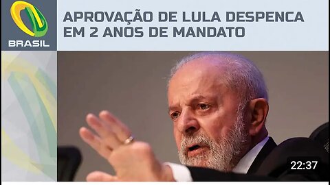 Aprovação de Lula despenca de 43% para 27% em 2 anos de mandato