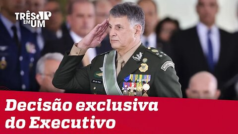General diz que não quer política em quartel