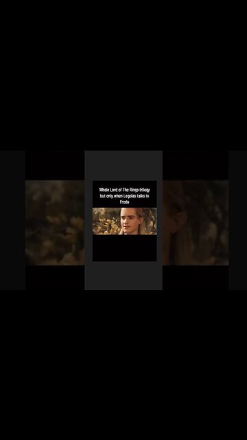 LORD OF THE RINGS - The Legolas Cut