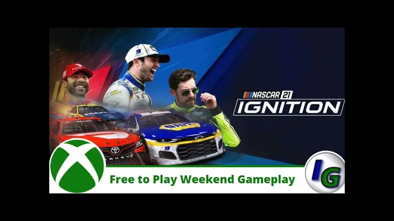 Nascar 21 Ignition Gameplay on Xbox