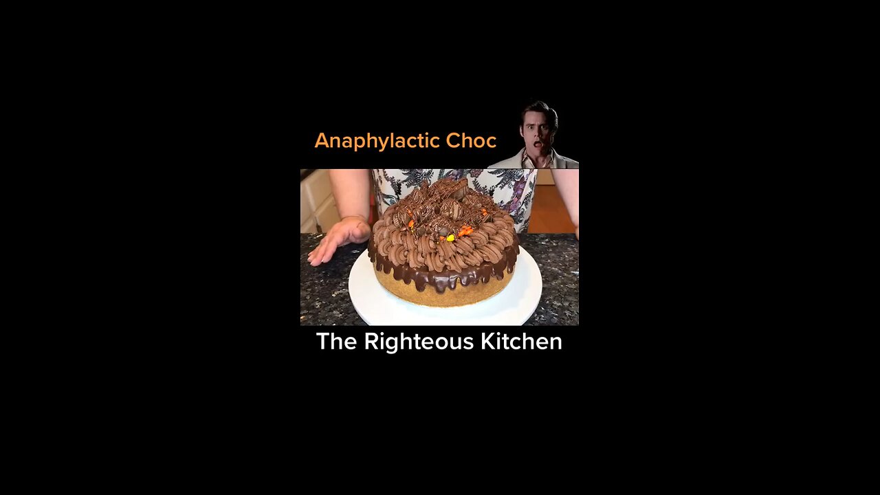 Anaphylactic Choc Cheesecake