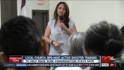 Local Church, BPD join forces for active shooter training