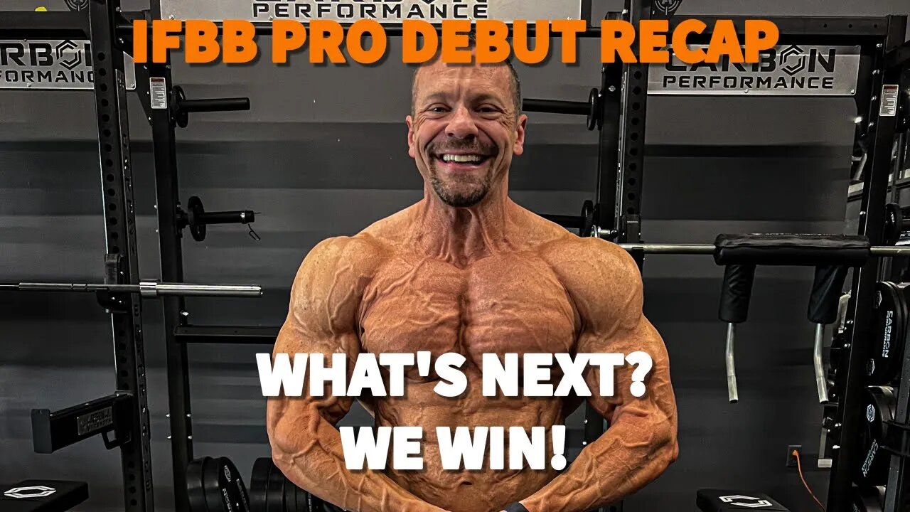My IFBB PRO DEBUT at the New York Pro RECAP - NOW We Train to Win