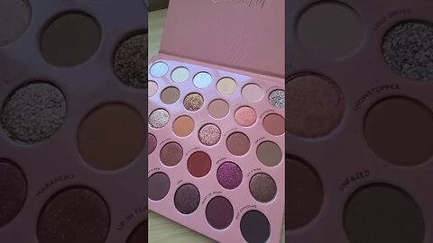 asmr eyeshadow unboxing #shorts #asmr #makeup