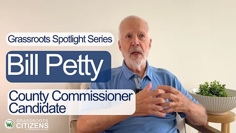 Bill Petty, Republican Candidate for County Commissioner in District 10 in Williamson County, TN