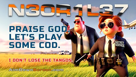 Praise God! Let's play some COD! I don't lose tangos.