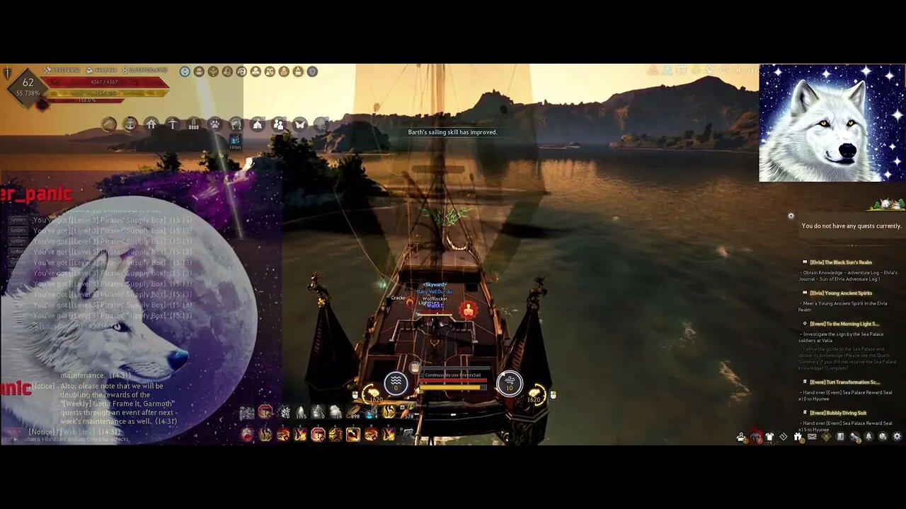 Sailing & Bartering With a Balance Carrack in Black Desert