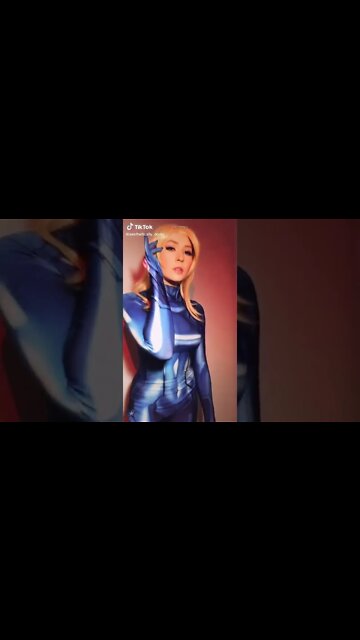 Rate the Girls: Best Metroid Zero Suit Samus TikTok Cosplay Contest #4 🎮💙 #shorts