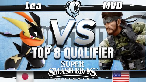 Lea (Greninja) vs. WBG | MVD (Snake) - Losers Top 8 Qualifier - Frostbite 2019