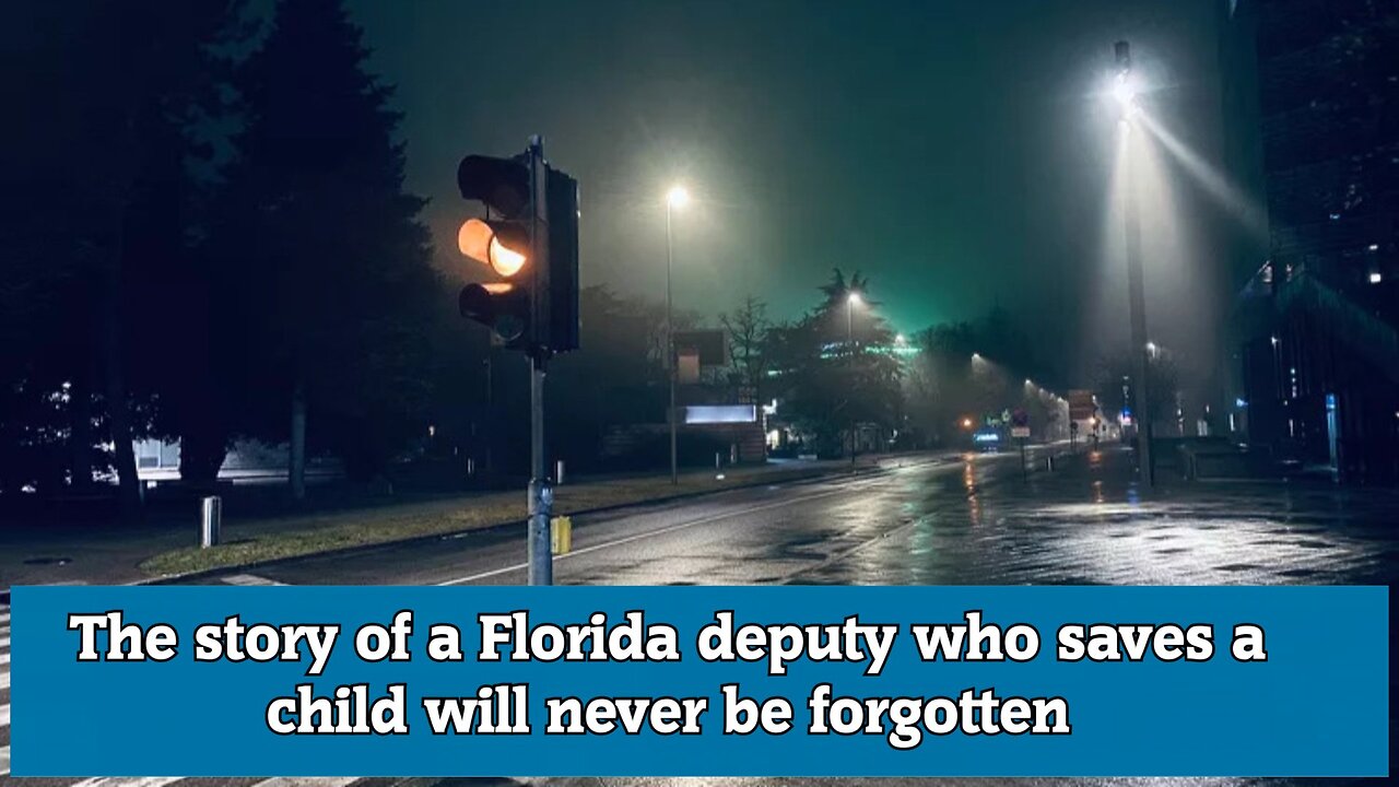 The story of a Florida deputy who saves a child will never be forgotten