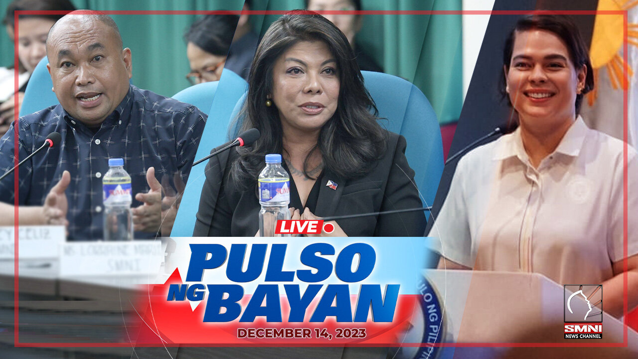 LIVE: Pulso ng Bayan kasama si Admar Vilando at Jade Calabroso | December 14, 2023