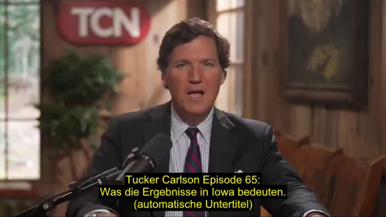 Tucker Carlson Episode 65: Was die Ergebnisse in Iowa bedeuten. (automatische Untertitel)