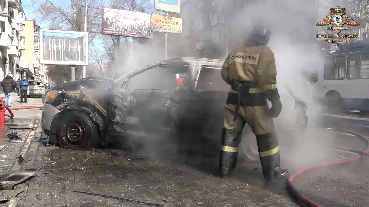 Ukrainian Army militants hit center of Donetsk with tactical missile. Multiple civilian casualties