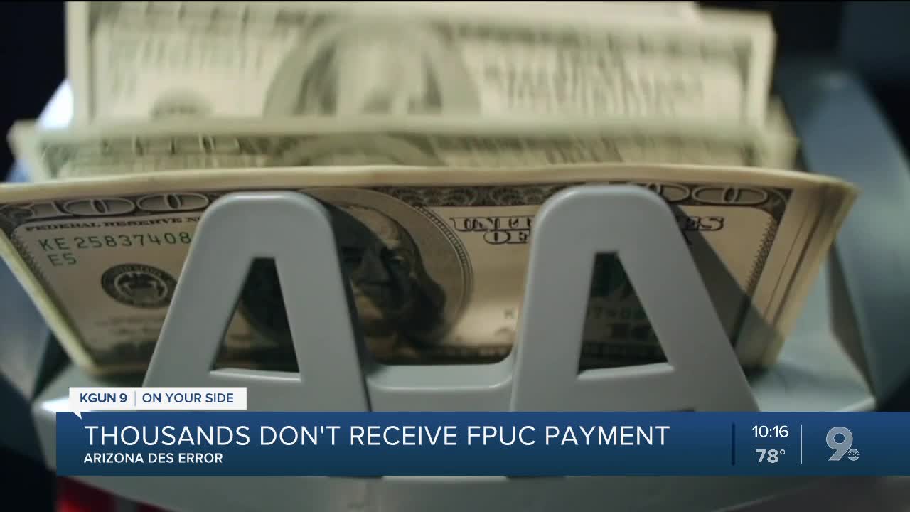 Thousands of people on unemployment didn't receive their weekly $600 FPUC payment