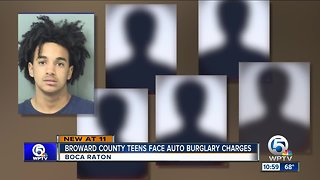 Six Broward County teens face auto burglary charges in Boca Raton