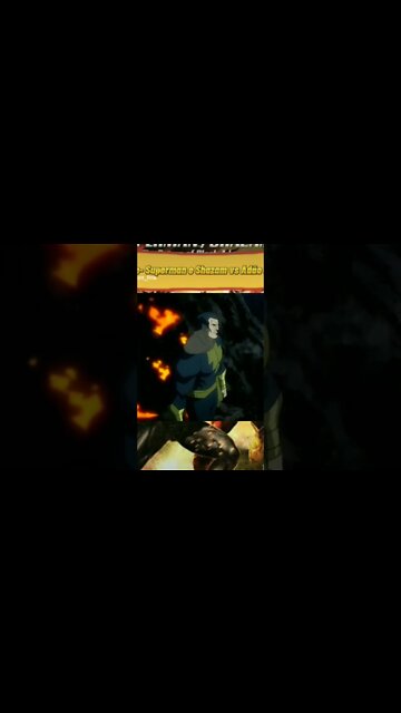 Superman e Shazam vs Adão Negro