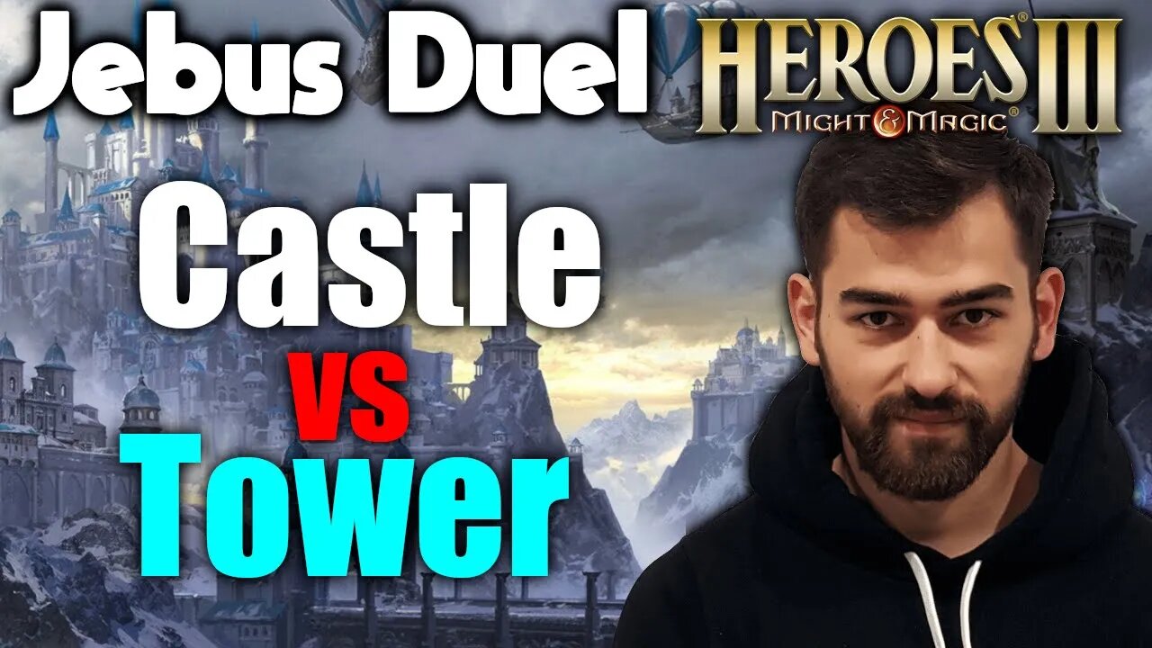 Castle vs Tower | Gluhammer Heroes HotA 3 Multiplayer PL