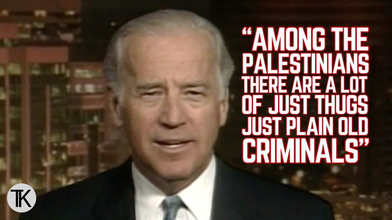 Biden: ‘A Lot’ of Palestinians Are ‘Just Thugs’