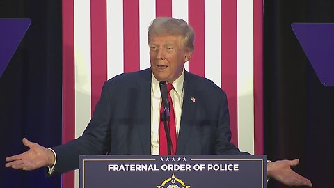 Trump accepts key endorsement from police union in NC, Biden campaigns for unions in MI