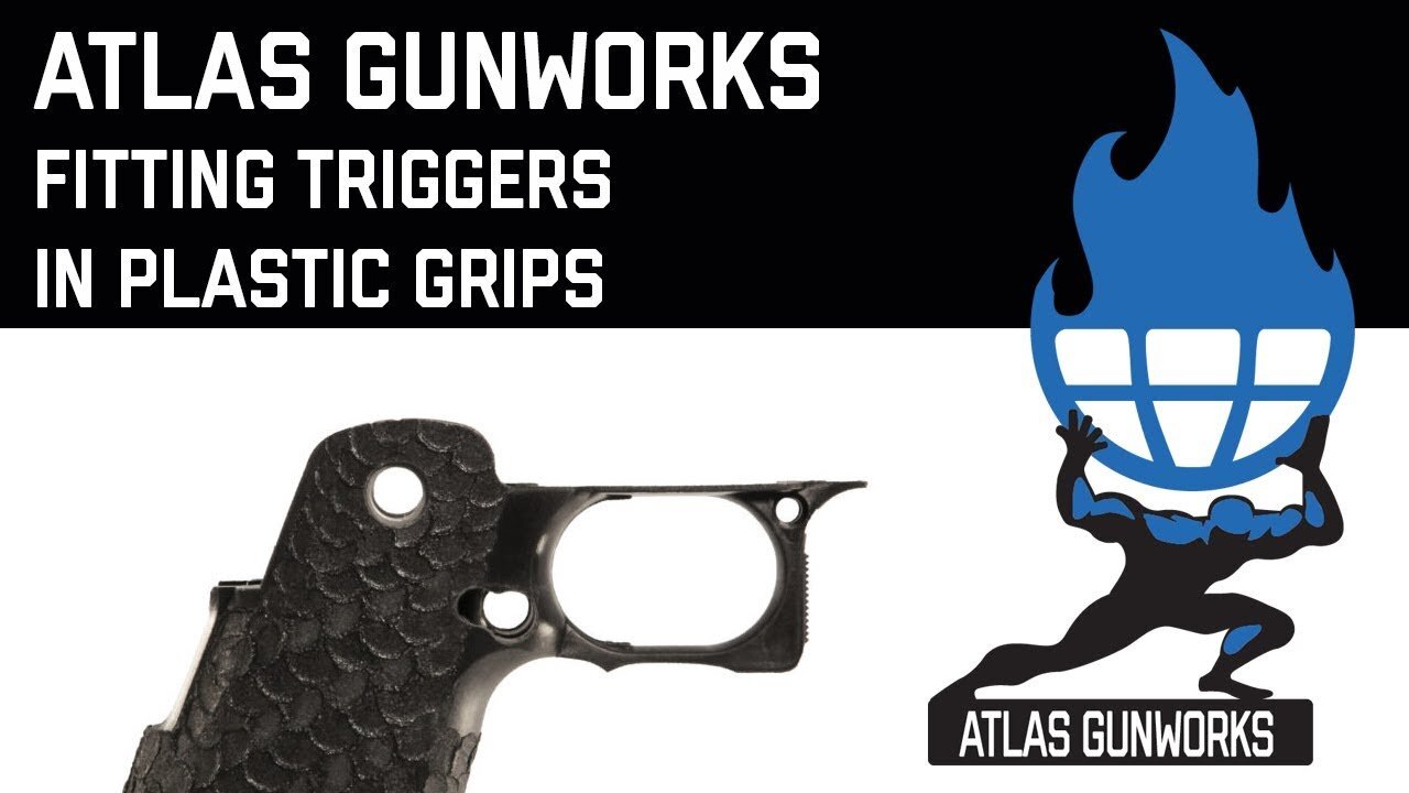 Atlas Gunworks :: Fitting Trigger in Plastic 2011 Grips :: X-Line Triggers