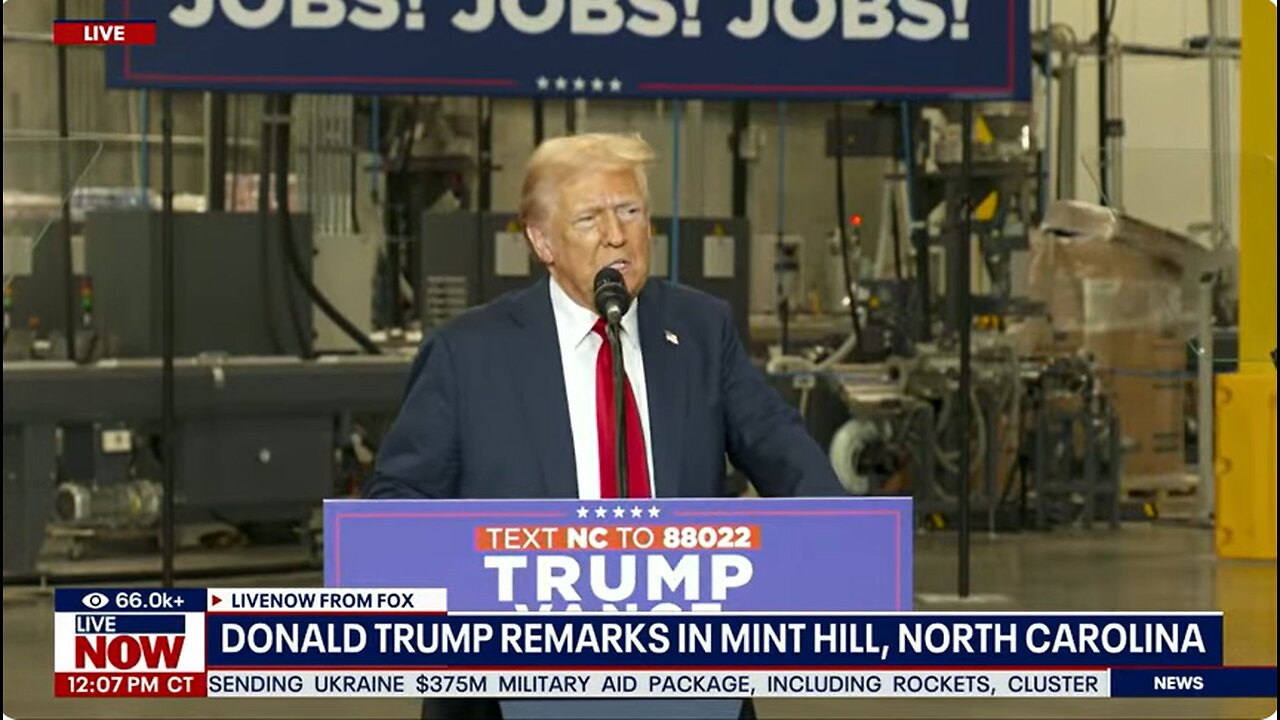 FULL SPEECH Donald Trump Remarks in Mint Hill, North Carolina