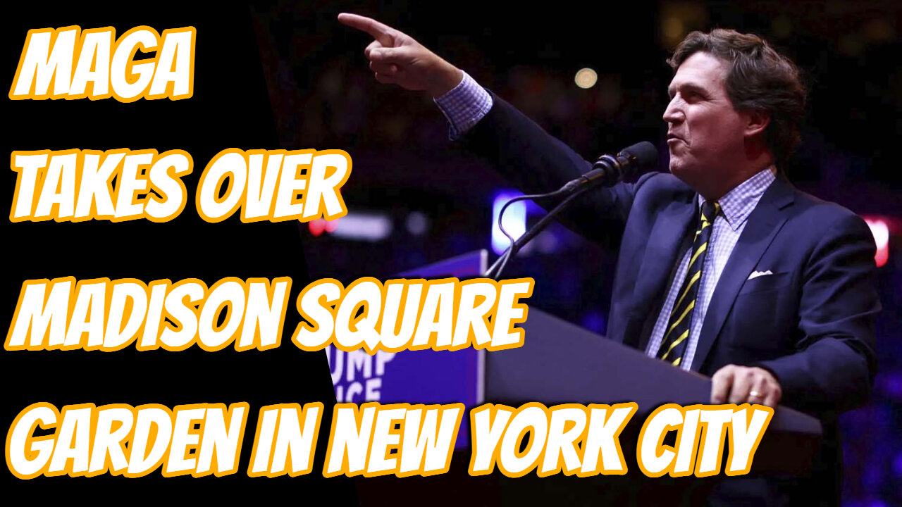 Tucker Carlsons Speech At Trumps Madison Square Garden Rally Was Tucker At His Best