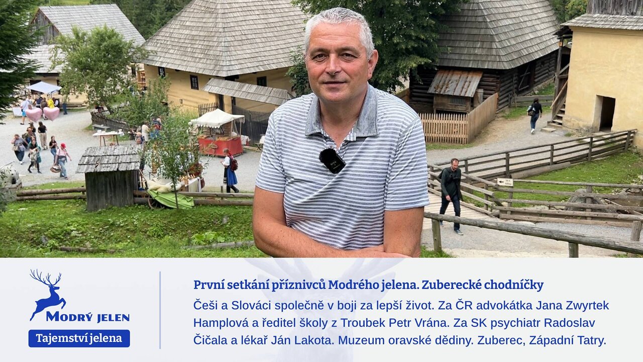 První setkání příznivců Modrého jelena. S odborníky