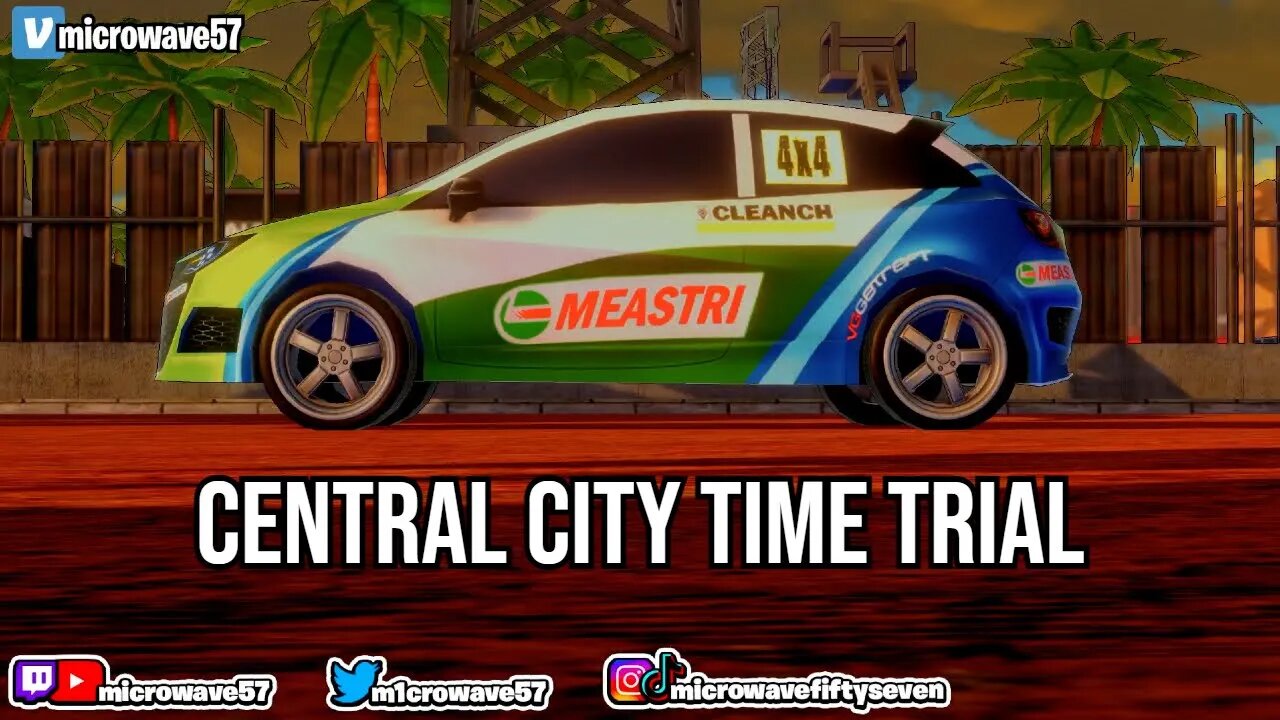 Central City Time Trial - Rally Rock 'N Racing
