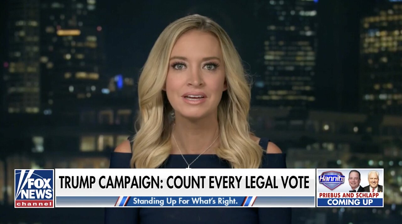 McEnany: Trump was not allowed orderly transition in 2016
