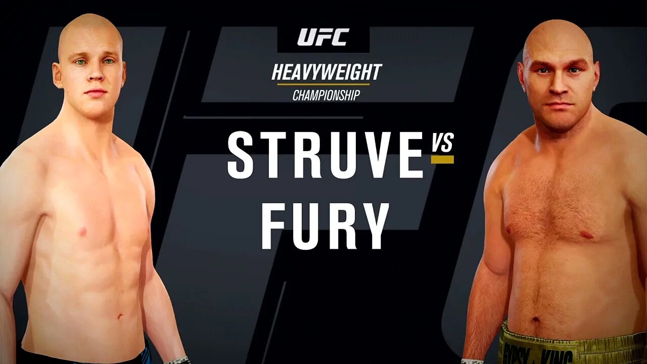 EA Sports UFC 4 Gameplay Tyson Fury vs Stefan Struve