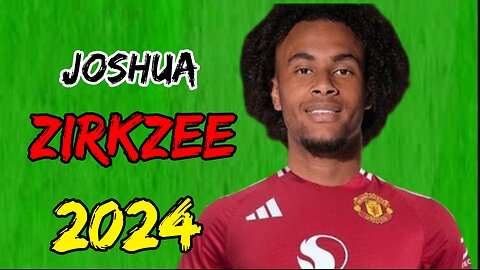 This Is Why Manchester United Want Joshua Zirkzee 2024 - Insane Skills & Goals | HD