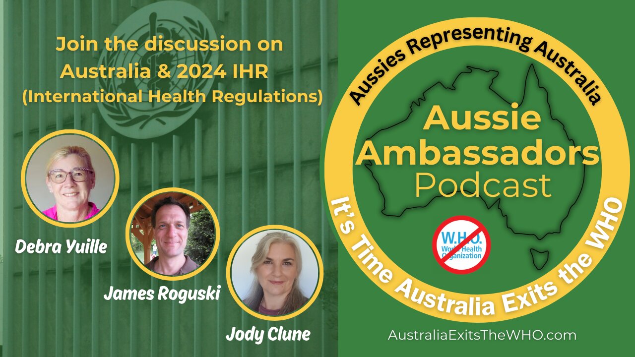 James Roguski, Debra Yuille and Jody Clune discuss the Australian IHR 2024