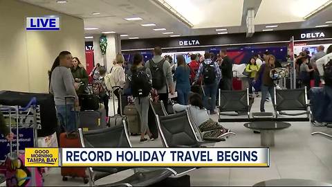 AAA predicts record travel over Christmas and New Year’s