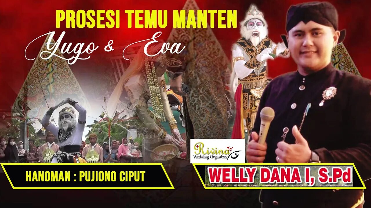 cucuk lampah hanoman dalam prosesi temu manten yugo & eva