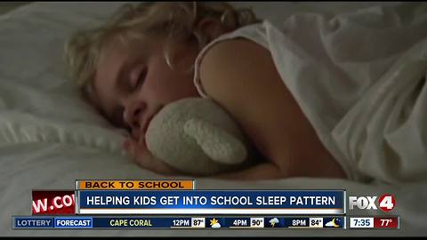 Helpful tips to get your kids to bed on time