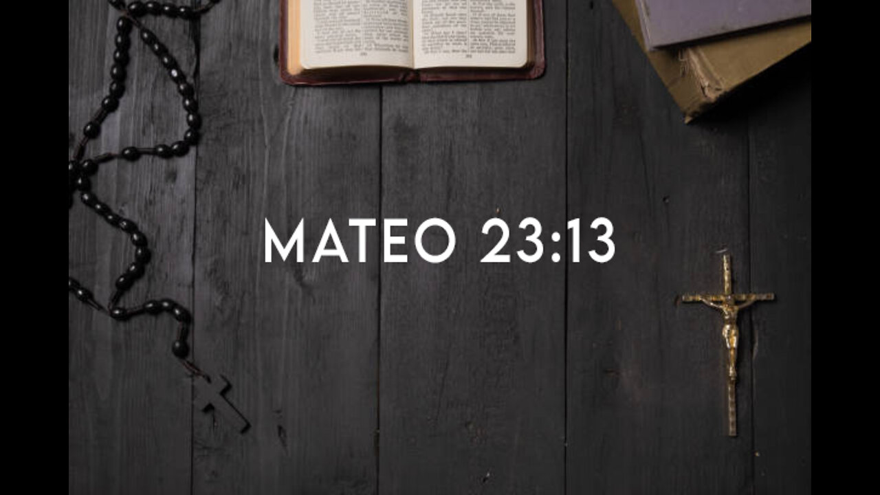 Mateo 23:13