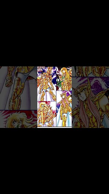 Os Cavaleiros Do Zodíaco - Cavaleiros De Ouro