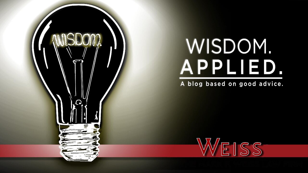 Wisdom. Applied. - 180: "But Everyone's Doing It!" Not a Great Defense to Compliance Violations