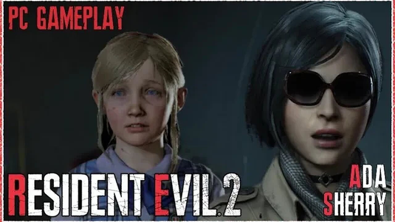 Resident Evil 2 Remake Ada & Sherry QHD Gameplay (PC)