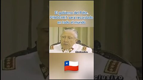 PRESIDENTE PINOCHET LEYENDA QUE DERROTÓ AL COMUNISMO Y SE ANTICIPÓ A LA CAÍDA DE LA URSS Y LA RDA