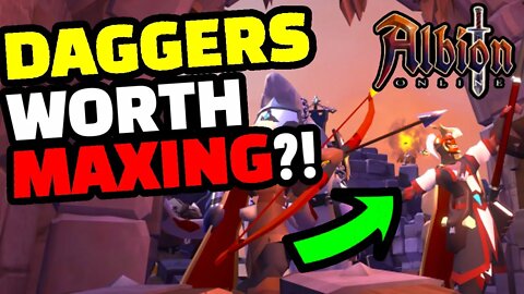 DAGGERS Damage Scaling With Spec - Albion Online