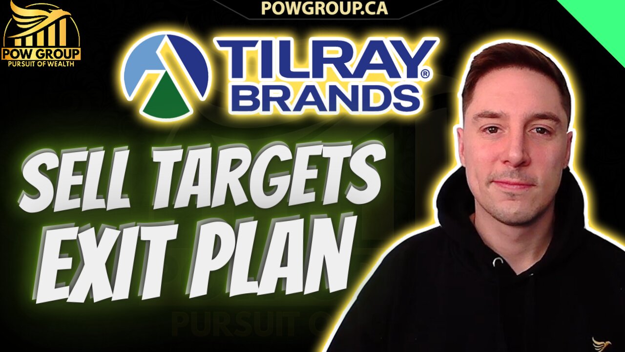 Tilray Brands: My TLRY Exit Plan & Take Profit Price Levels (With Example)