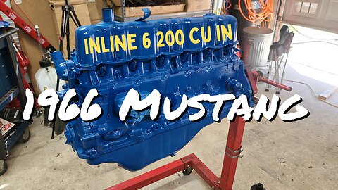 1966 Mustang Engine Inspection And Clean Up