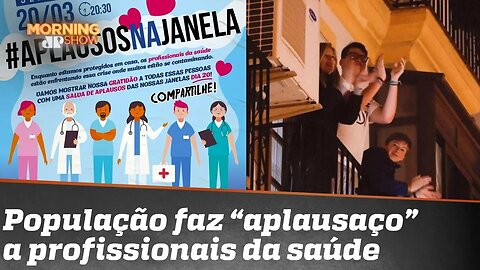 “Aplausaço”: profissionais da saúde recebem merecida homenagem