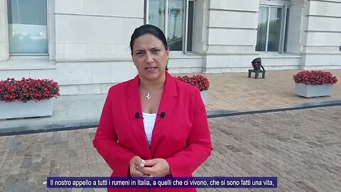 @adelamirza9915 presedintele partidului @alternativadreapta8441 pentru romanii din Italia