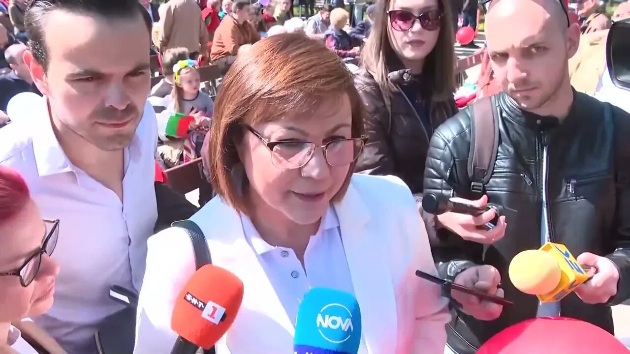 Нинова Ще отидем на среща, с която и от първите две сили да ни покани