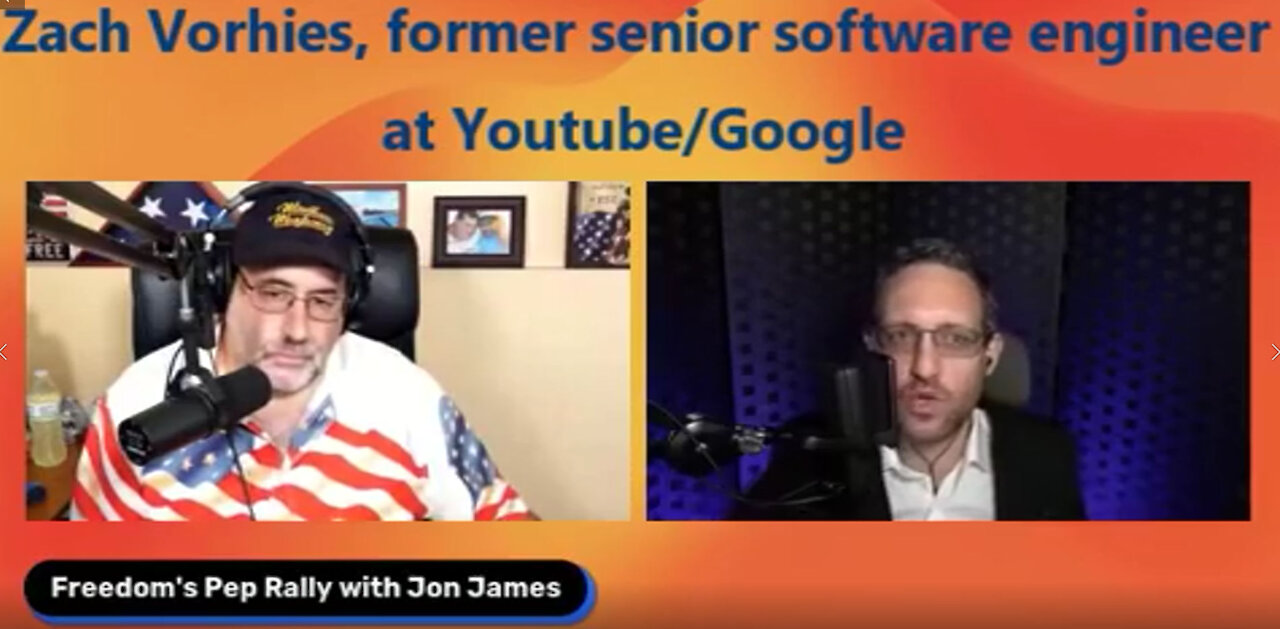 Interview with Zach Vorhies, Google whistleblower